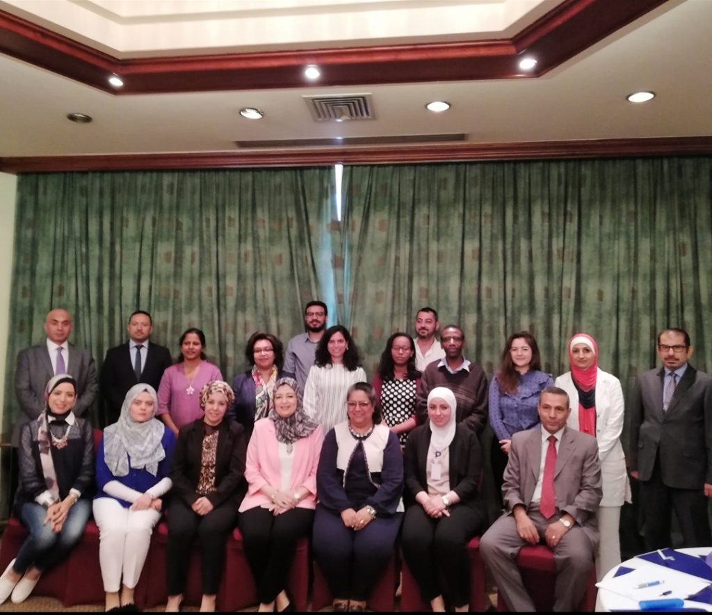 The Gender Mainstreaming workshop brought together representatives from Egypt, Lebanon, Jordan, and Ghana.